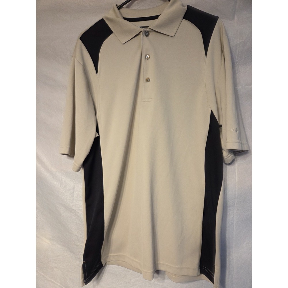 Grand slam Prefomance Golf Polo X-Large Tan W/black